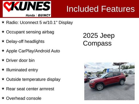 Used 2025 Jeep Compass Limited AWD/4WD image 2