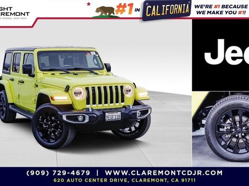 Used 2023 Jeep Wrangler Unlimited Sahara AWD/4WD image 1