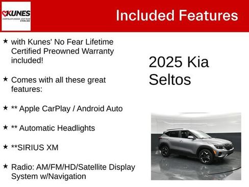 Used 2025 Kia Seltos S FWD image 4