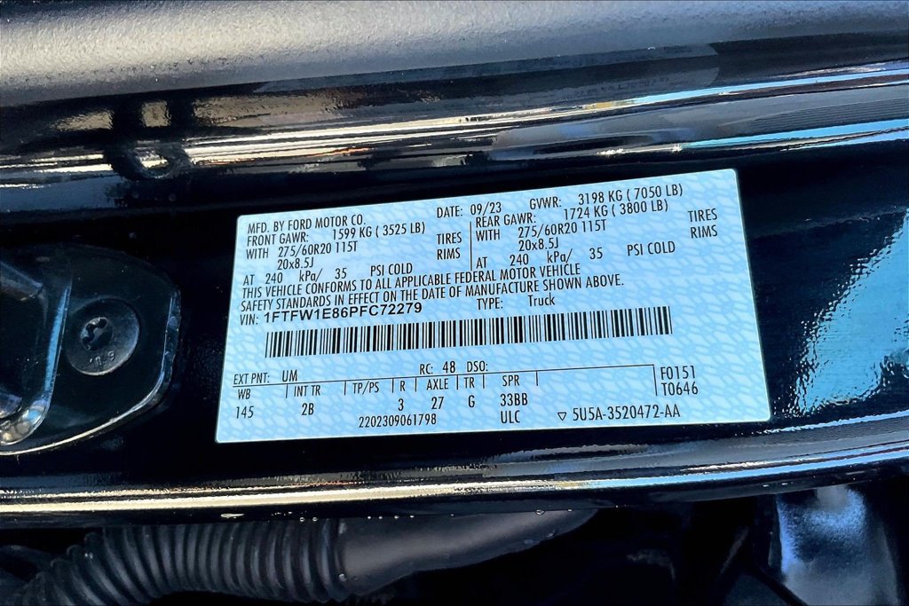 Used 2023 Ford F150 Lariat w/ Equipment Group 502A High AWD/4WD image 10
