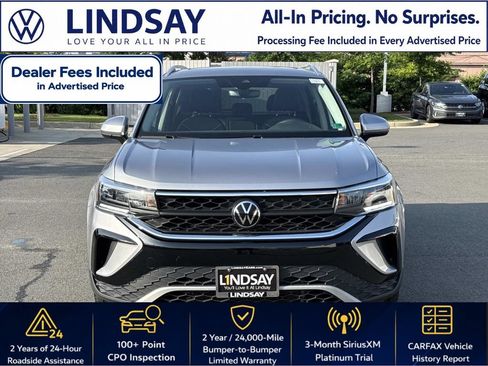 Certified 2023 Volkswagen Taos SE w/ Panoramic Sunroof Package FWD image 8