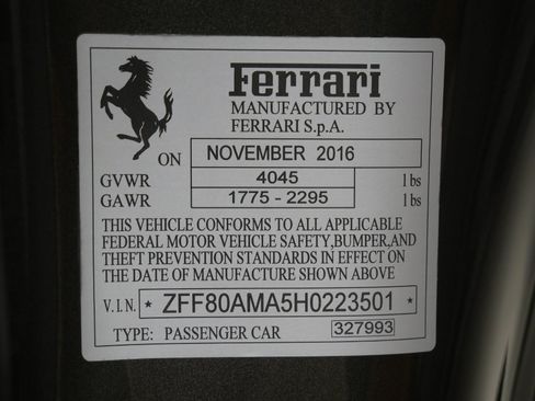 Used 2017 Ferrari 488 Spider RWD image 18