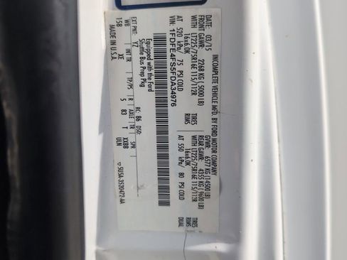 Used 2015 Ford E-450 and Econoline 450 Super Duty w/ Shuttle Bus Prep Package image 42