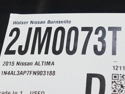 Used 2015 Nissan Altima 2.5 S w/ Power Driver Seat Package FWD image 29
