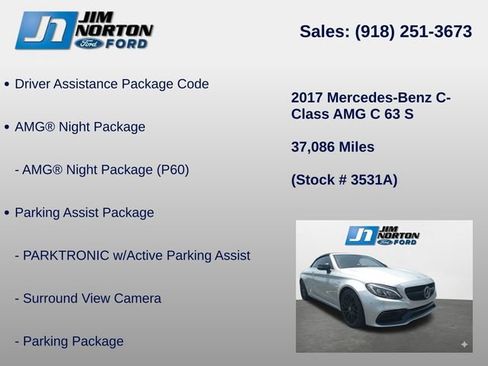 Used 2017 Mercedes-Benz C 63 AMG S image 8