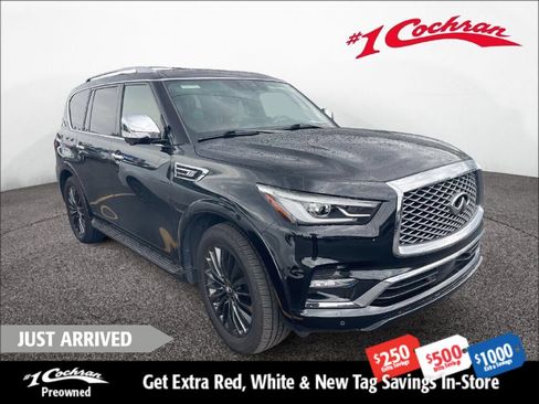 Used 2023 INFINITI QX80 Sensory w/ All-Season Package AWD/4WD image 1
