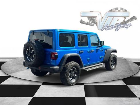 Used 2022 Jeep Wrangler Unlimited Rubicon 4xe w/ Steel Bumper Group AWD/4WD image 3