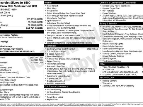 Used 2024 Chevrolet Silverado 1500 Custom AWD/4WD image 16