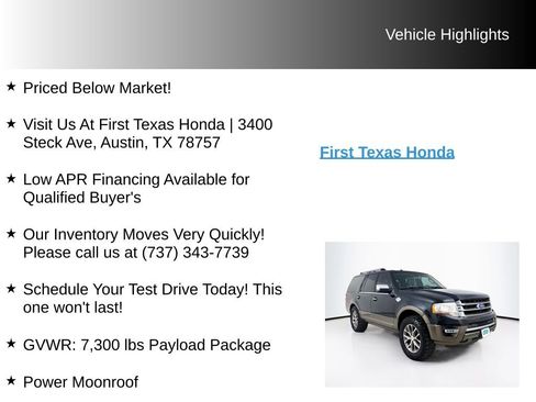 Used 2015 Ford Expedition King Ranch RWD image 9