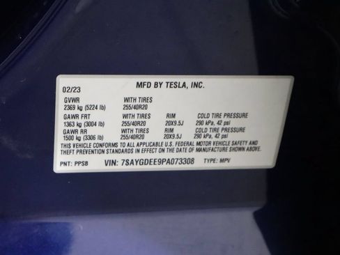Used 2023 Tesla Model Y Long Range AWD/4WD image 40