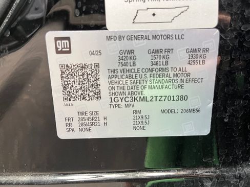 Used 2026 Cadillac Vistiq Luxury AWD/4WD image 32