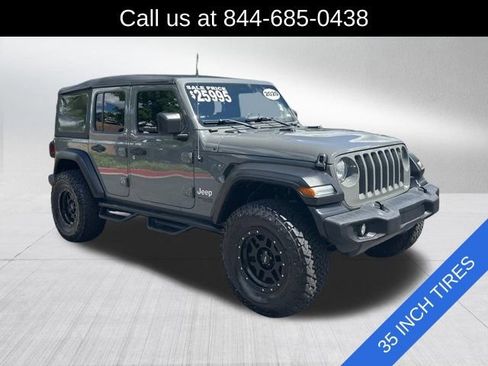 Used 2020 Jeep Wrangler Unlimited Sport S AWD/4WD image 3