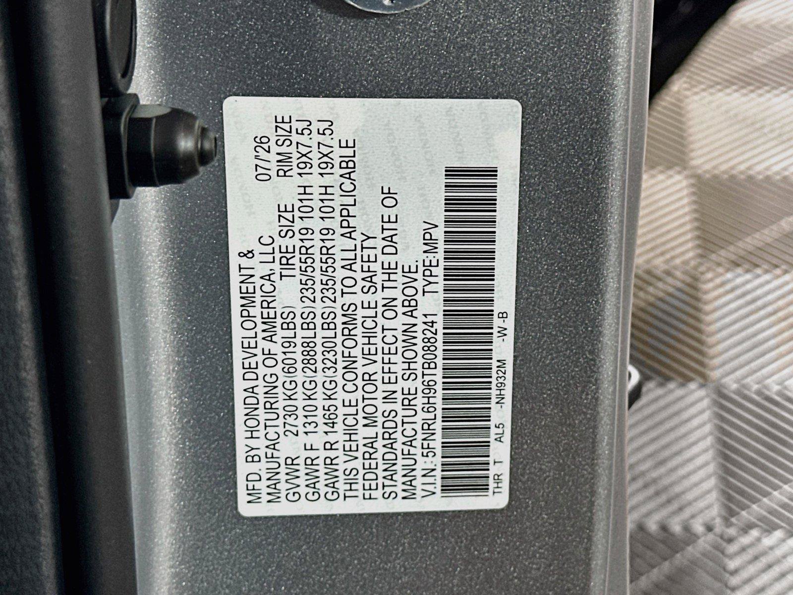 New 2026 Honda Odyssey Elite image 24