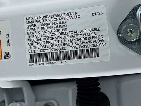 New 2026 Honda Accord LX image 29