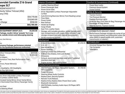 Used 2010 Chevrolet Corvette Grand Sport w/ Preferred Equipment Group image 26