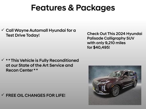 Used 2024 Hyundai Palisade Calligraphy image 4