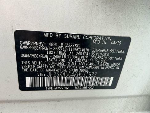 Used 2019 Subaru Forester Limited w/ Popular Package #3 AWD/4WD image 16