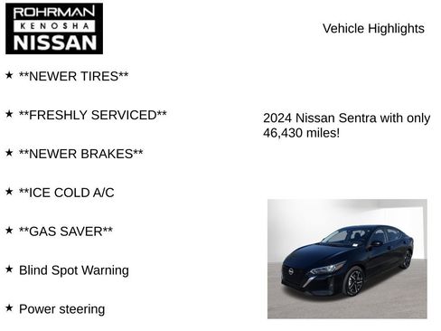 Used 2024 Nissan Sentra SV FWD image 7