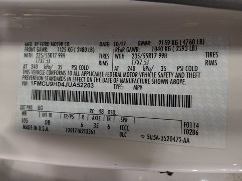 Used 2018 Ford Escape SEL image 33