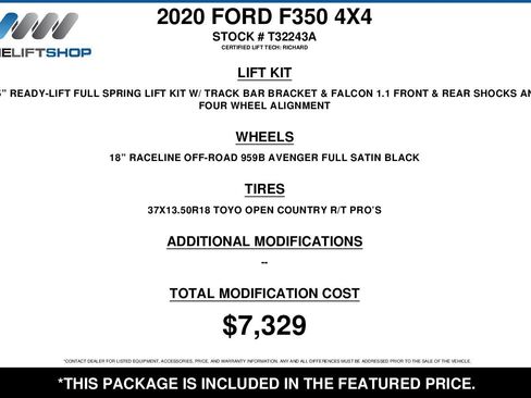 Used 2020 Ford F350 Platinum AWD/4WD image 2