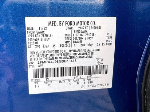 Certified 2022 Ford Edge SEL w/ Convenience Package image 31