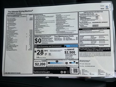 New 2026 BMW X1 xDrive28i w/ Convenience Package AWD/4WD image 45