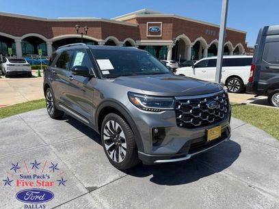 Certified 2025 Ford Explorer Platinum w/ LUX Leather Package