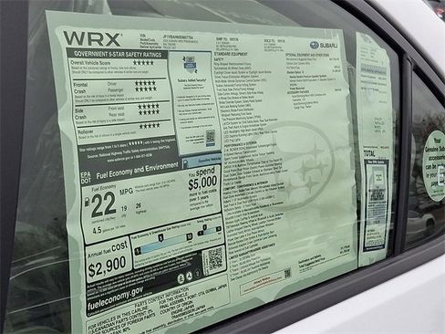 New 2025 Subaru WRX Premium image 10