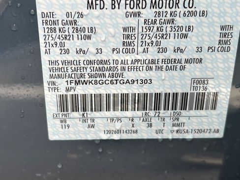 New 2026 Ford Explorer ST w/ Sun And Sound Package image 26