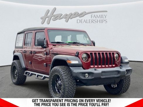 Certified 2022 Jeep Wrangler Unlimited Sport image 1