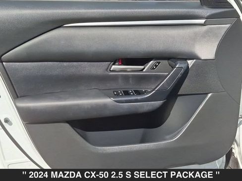 Certified 2024 MAZDA CX-50 AWD 2.5 S w/ Cargo Package image 11