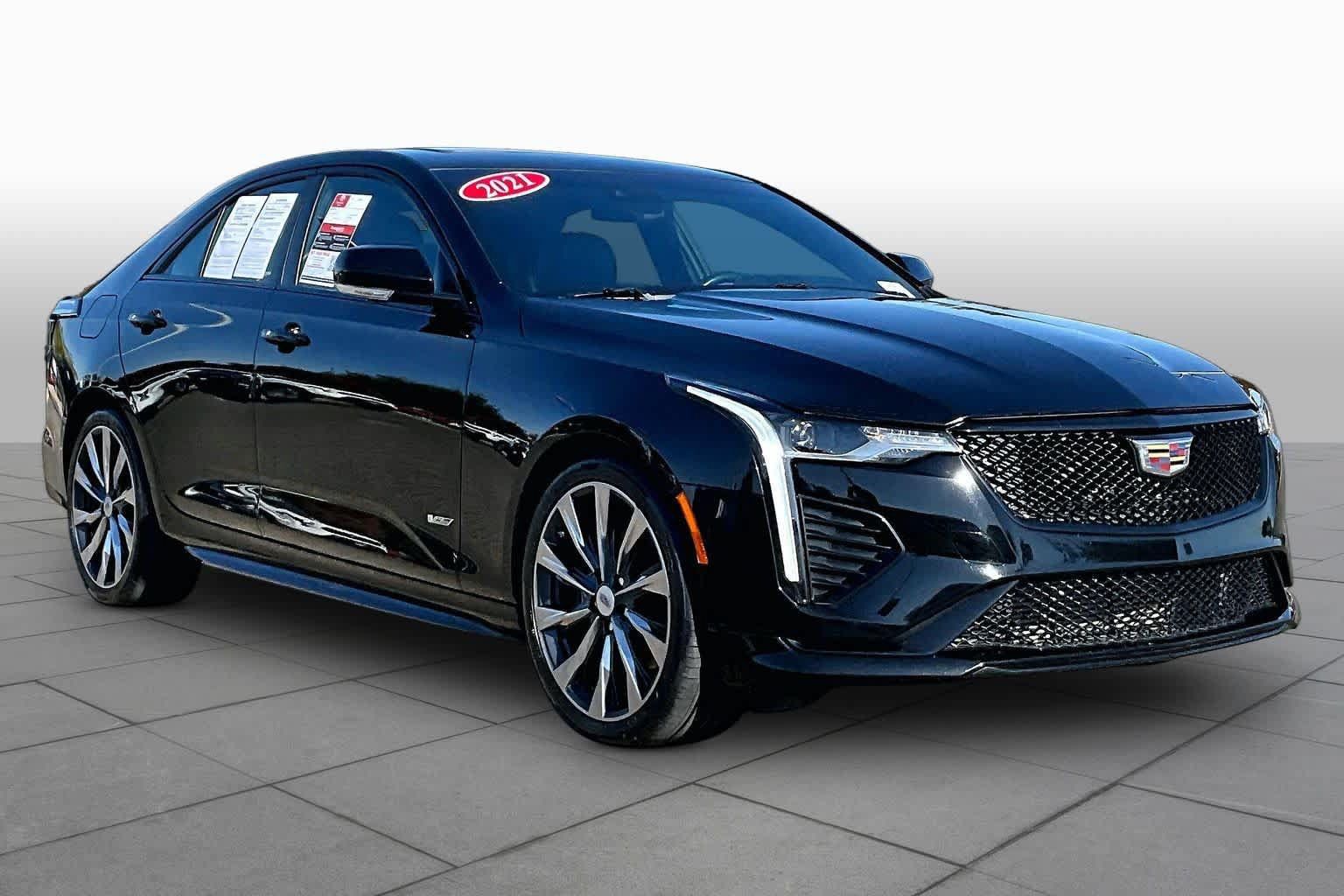 Used 2021 Cadillac CT4 V w/ Climate Package AWD/4WD image 2