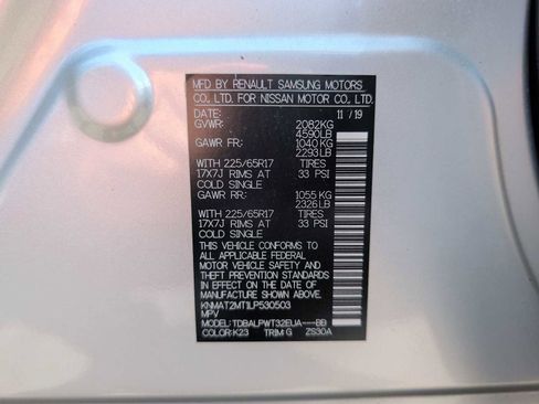 Used 2020 Nissan Rogue S FWD image 24