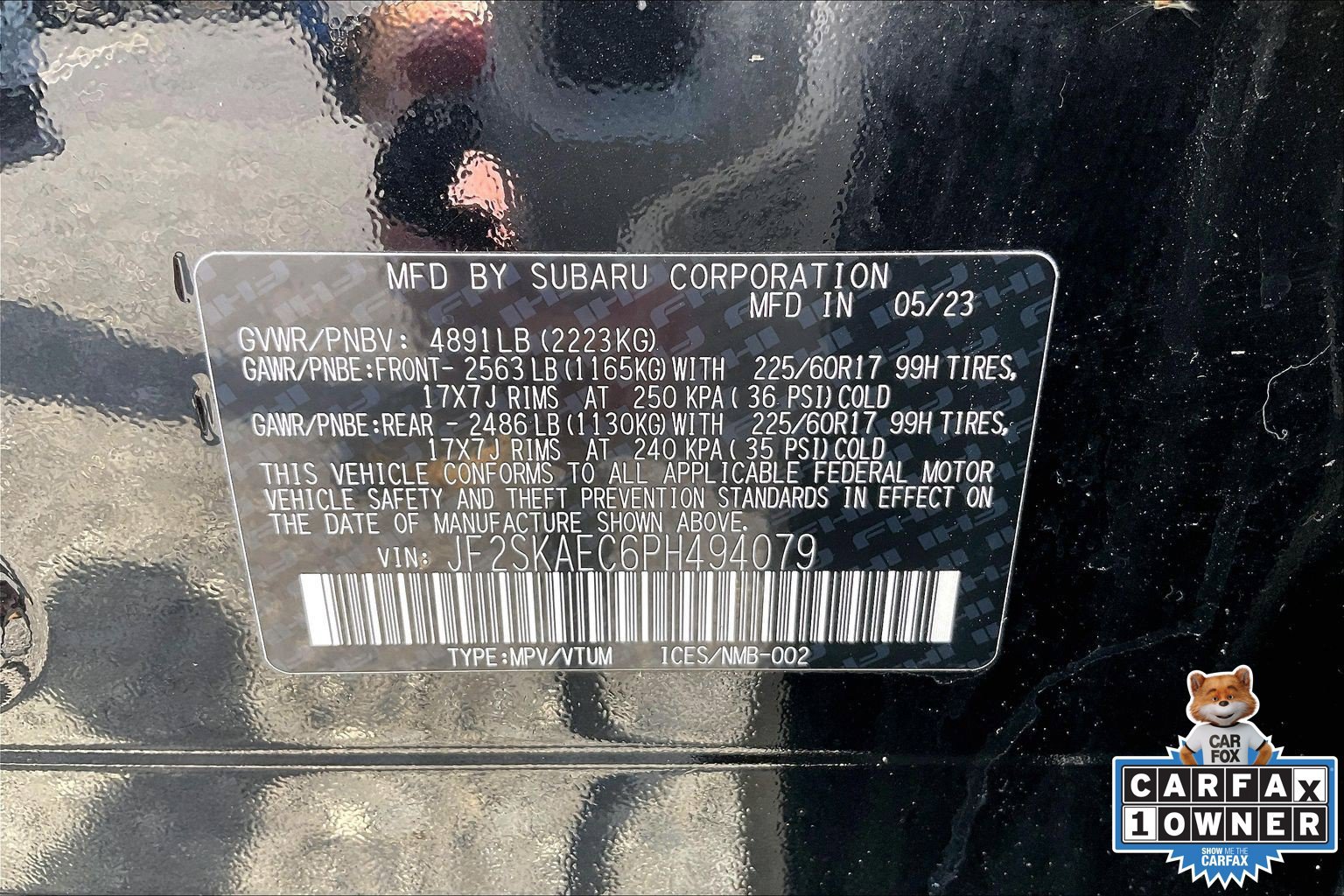 Certified 2023 Subaru Forester Premium AWD/4WD image 32