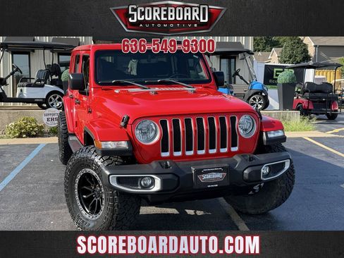 Used 2022 Jeep Wrangler Unlimited Sahara AWD/4WD image 1