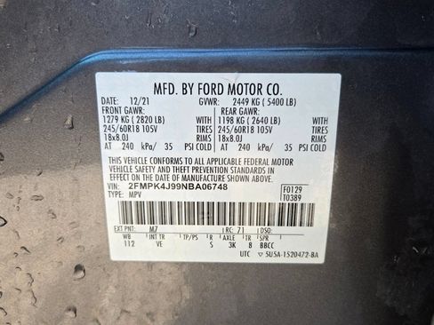 Used 2022 Ford Edge SEL AWD/4WD image 29