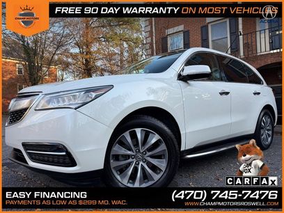 Used 2016 Acura MDX w/Tech