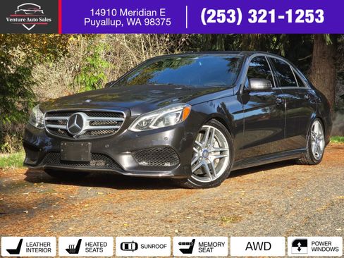 Used 2014 Mercedes-Benz E 550 4MATIC Sedan image 1
