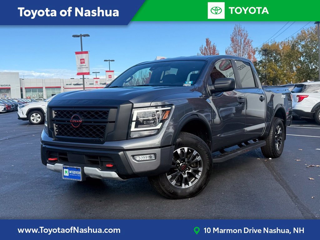 Used 2023 Nissan Titan PRO-4X w/ Off Road Protection Package AWD/4WD image 1