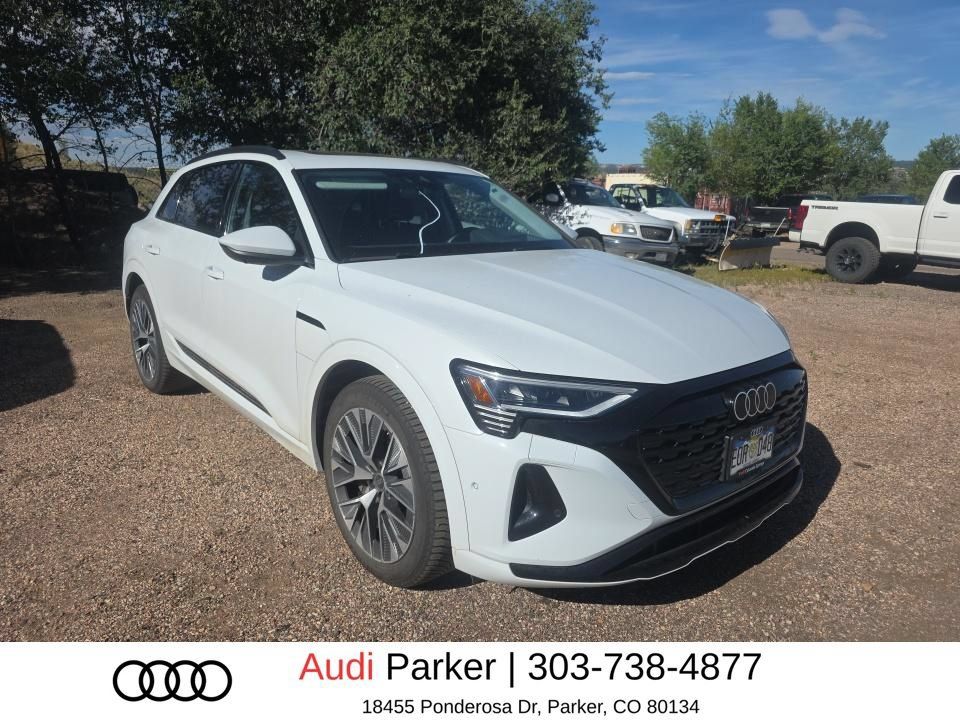 Used 2024 Audi Q8 e-tron Prestige w/ Prestige Package AWD/4WD image 2