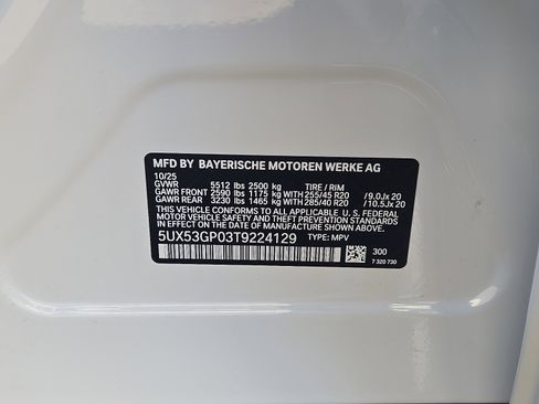 New 2026 BMW X3 xDrive30 w/ Convenience Package image 10