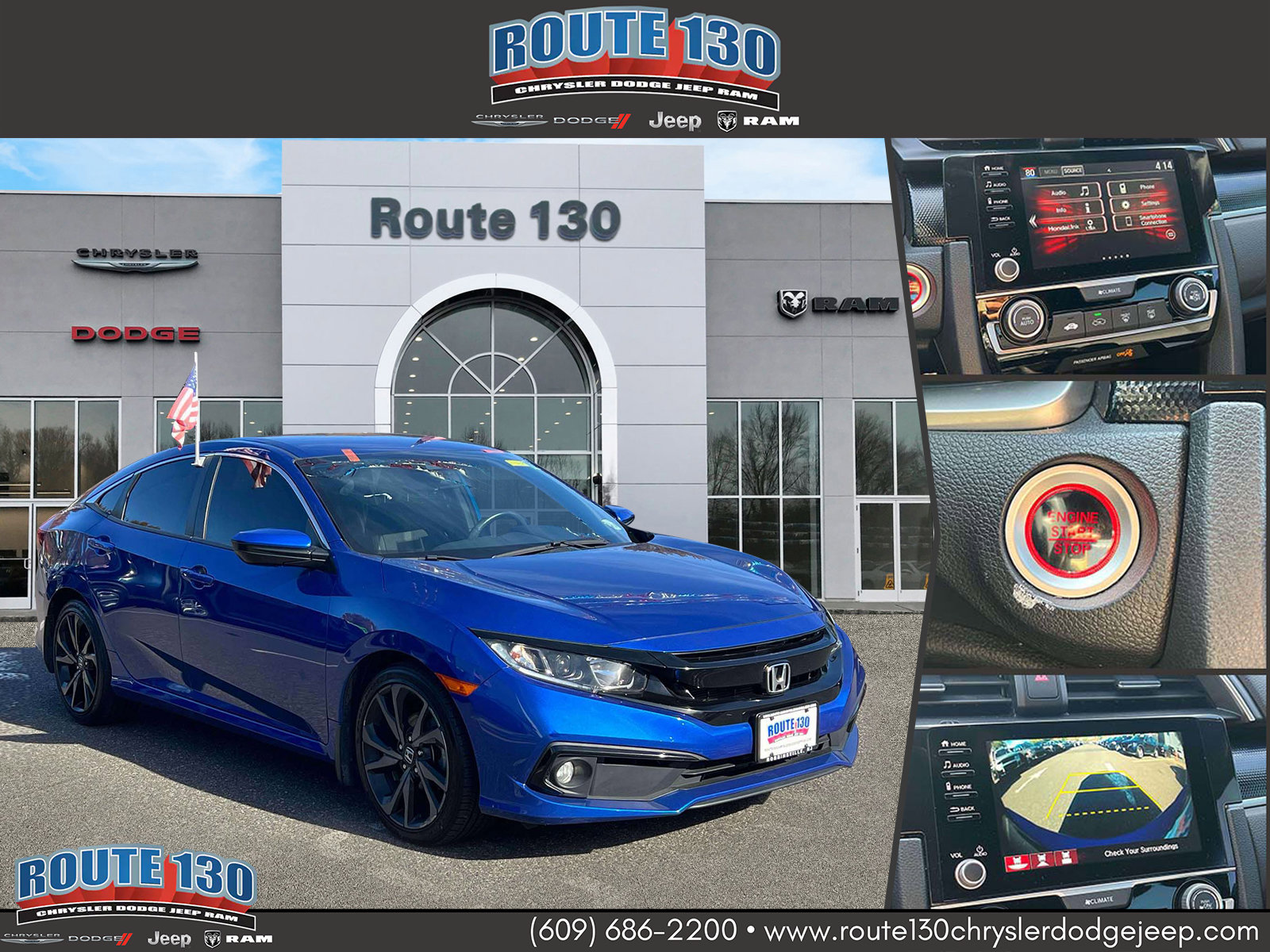 Used 2021 Honda Civic Sport image 1
