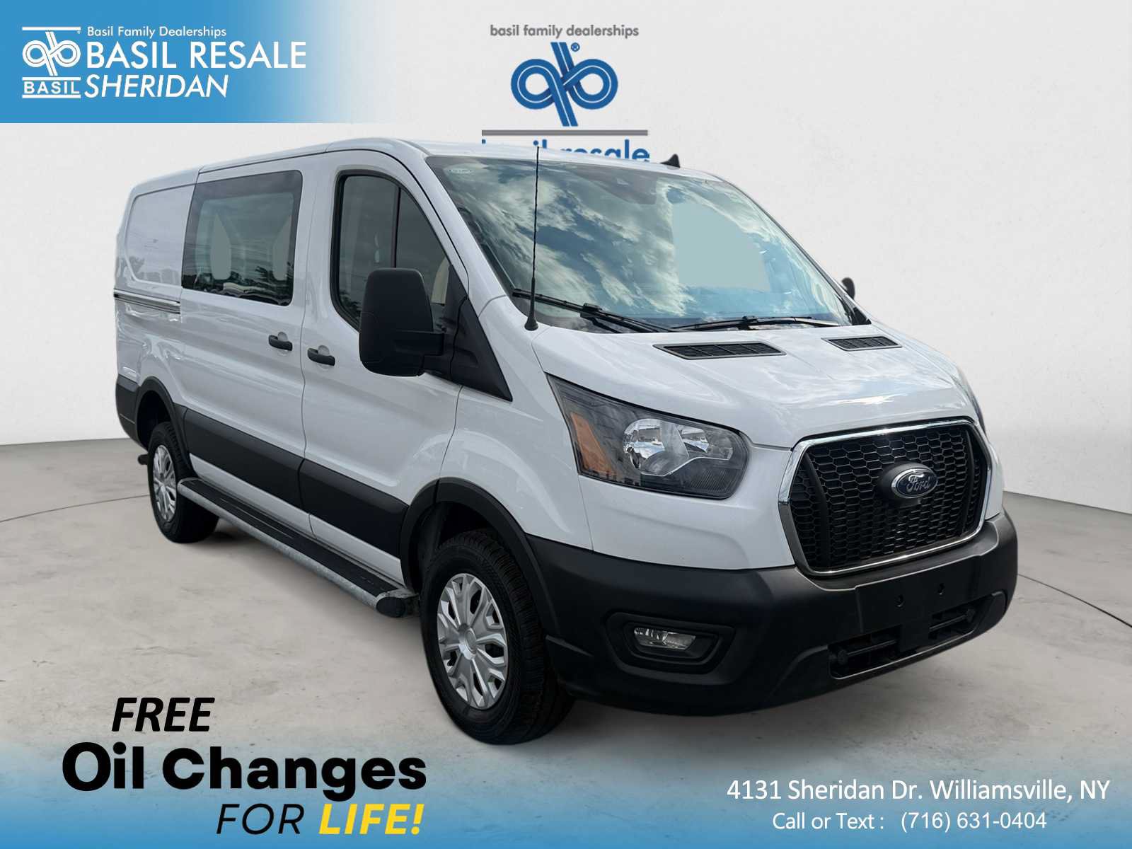 Used 2025 Ford Transit 250 Low Roof w/ Exterior Upgrade Package RWD image 1
