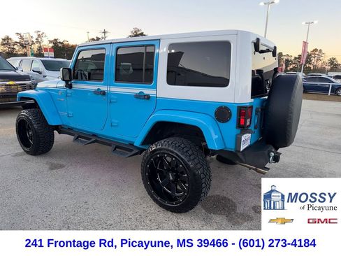 Used 2017 Jeep Wrangler Unlimited Sahara w/ Quick Order Package 24E Chief image 3