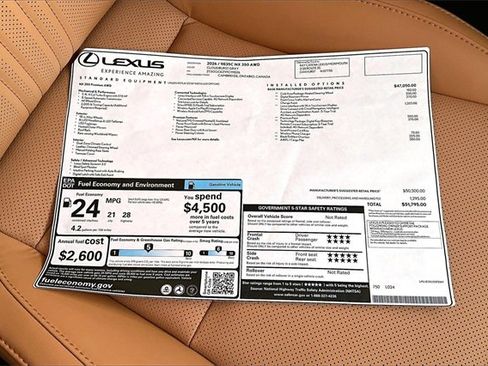 New 2026 Lexus NX 350 350 Premium image 13