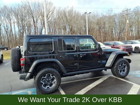 Used 2022 Jeep Wrangler Unlimited Rubicon 4xe w/ Cold Weather Group image 5