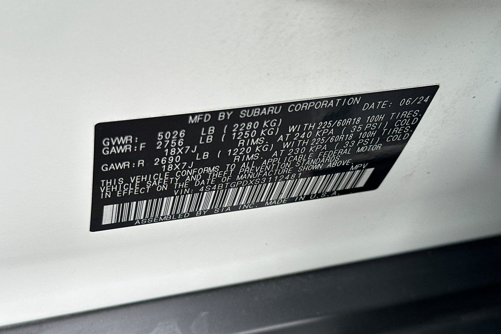 Used 2025 Subaru Outback Touring XT AWD/4WD image 38