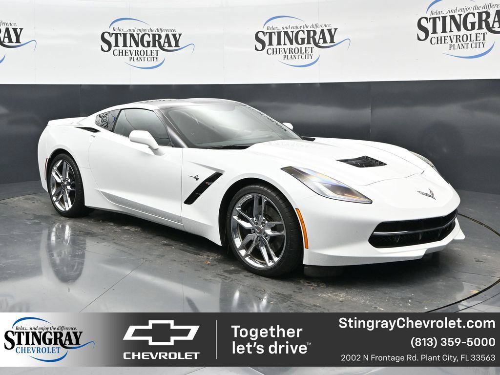 Used 2015 Chevrolet Corvette Stingray Coupe w/ 3LT Preferred Equipment Group RWD 360° Tour