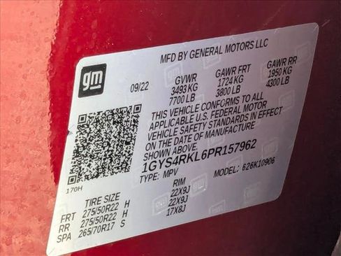 Used 2023 Cadillac Escalade ESV Sport Platinum w/ LPO, ONYX Package image 29