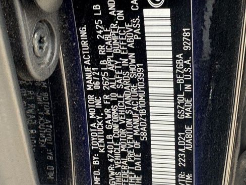 Used 2021 Lexus ES 350 w/ Premium Package FWD image 29